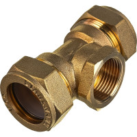 Тройник Stahlmann F 20х3/4х20 EF 2217200