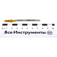 Пилка для лобзика по дереву, ДСП T119BO криволинейный рез, HCS 2 шт. REDVERG 6623539