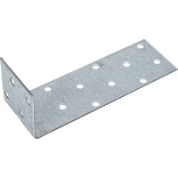 Крепежный анкерный уголок Метизный двор KUL 40х120х40, 4690441004024