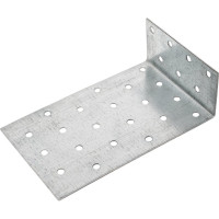 Крепежный анкерный уголок Метизный двор KUL 40х120х80, 4690441004031