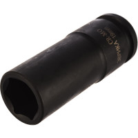 Головка торцевая Эврика 19мм 1/2 6-гранная ударная глубокая L=78мм ER-95812 940367