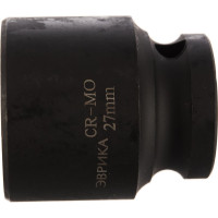 Головка торцевая Эврика 27мм 1/2 6-гранная ударная L=40мм ER-95718 940389