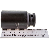 Головка торцевая Эврика 32мм 1/2 6-гранная ударная глубокая L=78мм ER-95820 940396