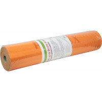 Двухслойный коврик для йоги BRADEX 183x61x0.6 см, TPE, оранжевый SF 0403