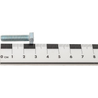 Пакет болт с гайкой и шайбой Метизный двор цинк м6х25мм 12 шт. 4607173901712