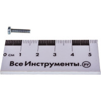 Винт с полуцилиндрической головкой Метизный двор 3x12 DIN 7985, 200 шт. 4607159067043