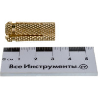 Забивной латунный анкер Метизный двор M10/12x35, 50 шт. 4690441030801