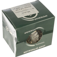 Потайной универсальный шуруп Метизный двор 2,5x16, желтый, 1000 шт. 4690441029386