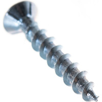 Оконный саморез Метизный двор 4,0x25 острый, белый, 1000 шт. 4690441017604