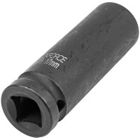 Головка торцевая 6-гранная ударная 17 мм, 1/2", удлиненная L=80 мм ROCKFORCE RF-4458517(1419)