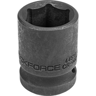 Головка торцевая 6-гранная ударная 19 мм, 1/2", L=40 мм ROCKFORCE RF-44519(265)