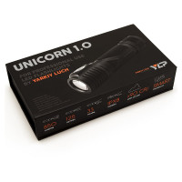 Фонарь ЯРКИЙ ЛУЧ YLP Unicorn 1.0 Samsung LH351D HI-CRI 850 лм, 5 режимов, IPX8, под аккумулятор 18650 4606400106081