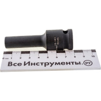 Головка торцевая Эврика 8мм 1/2 6-гранная ударная глубокая L=78мм ER-95801 940318
