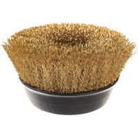 Кордщетка чашеобразная латунная для УШМ, 125 мм ROCKFORCE RF-BWC005(29073)