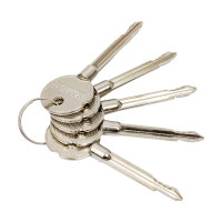 Врезной замок НОРА-М ЗВ-111 хром 5кл. 5314