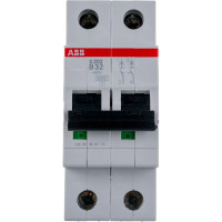 Автоматический выключатель ABB 2-полюсный S202 B32 2CDS252001R0325