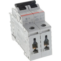 Автоматический выключатель ABB 2-полюсный S202 B20 2CDS252001R0205
