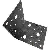 Усиленный крепежный уголок Bullit с антикор. покрытием 105х105х90 14-0014840