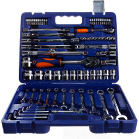 Набор инструмента 1/2 Dr и 1/4 Dr 77 предметов HELFER HF000015