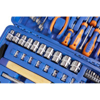 Набор инструмента 1/2 Dr и 1/4 Dr 56 предметов HELFER HF000013