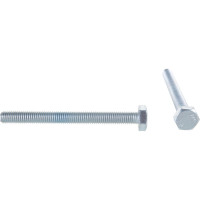 Болт Стройметиз М10х100 DIN 933, класс прочности 8.8, цинк уп. 10 шт. 3022174