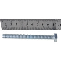 Болт Стройметиз М10х100 DIN 933, класс прочности 8.8, цинк уп. 10 шт. 3022174