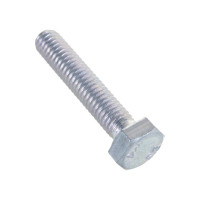 Болт Стройметиз полная резьба DIN933 М6х30, класс прочности 5.8, цинк 100 шт. 3011248