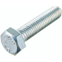 Болт Стройметиз полная резьба DIN933 М8х35, класс прочности 5.8, цинк 50 шт. 3011648