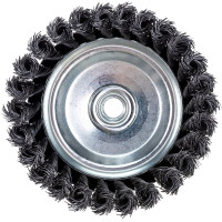 Кордщетка чашеобразная стальная витая для УШМ, 125 мм ROCKFORCE RF-BWC105(29076)