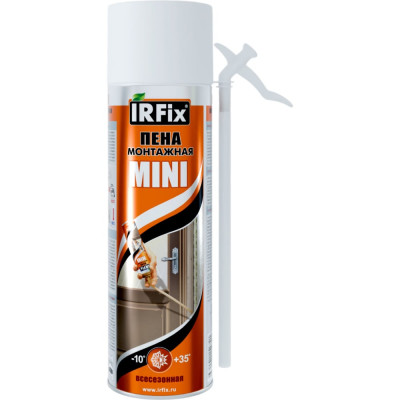 Пена монтажная бытовая всесезонная IRFIX Mini 500мл 10004