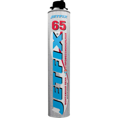 Профессиональная всесезонная монтажная пена JETFIX 65 850 мл 10033