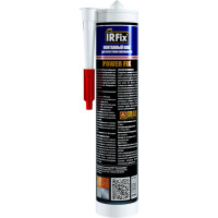 Монтажный клей IRFIX POWER FIX MS белый, 290 мл, мс-полимер 20038