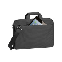Сумка для ноутбука 15.6" и документов RIVACASE Laptop bag grey 8231
