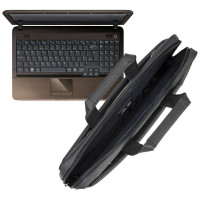 Сумка для ноутбука 15.6" и документов RIVACASE Laptop bag grey 8231