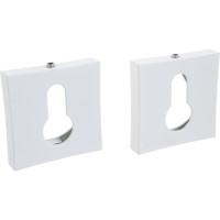 Квадратная накладка к ручкам ORO&ORO белый INET 13 WHITE