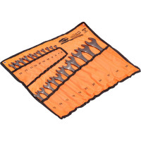 Набор комбинированных ключей ЧернаяСталь 22шт сумка АвтоDело 35220 12368