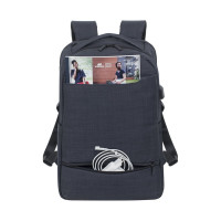 Рюкзак RIVACASE Laptop backpack black carry-on 17.3" 8365black