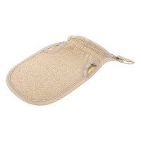 Мочалка "Королевский пилинг" Банные Штучки рукавица двусторонняя на резинке, 13.5х23 см 41295