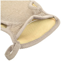 Мочалка "Королевский пилинг" Банные Штучки рукавица двусторонняя на резинке, 13.5х23 см 41295