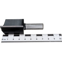 Фреза пазовая HM (30х40х75 мм; Z2; хвостовик 12 мм) REDVERG 6625651