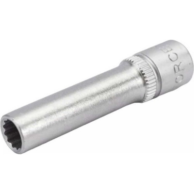 Головка торцевая 12-гранная глубокая (6 мм; L=50 мм; 1/4DR) ROCKFORCE RF-5295006(3133)