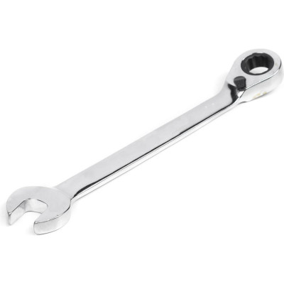 Комбинированный трещоточный реверсивный ключ 11х11 хром HORTZ HOR 118793