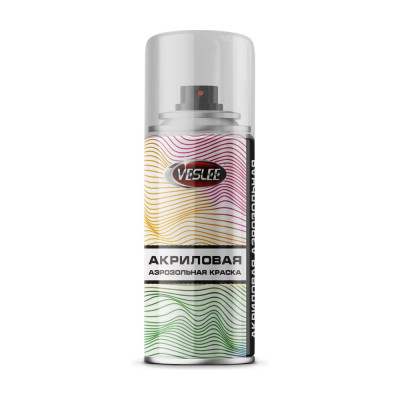 Аэрозольная краска Veslee 100ml цвет белый глянец VL-P2E 9003