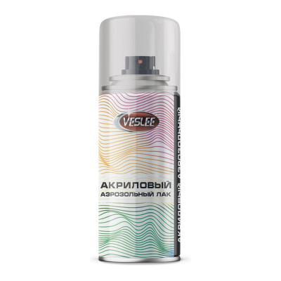 Аэрозольная краска Veslee 100ml цвет прозрачный глянцевый VL-P2E CG