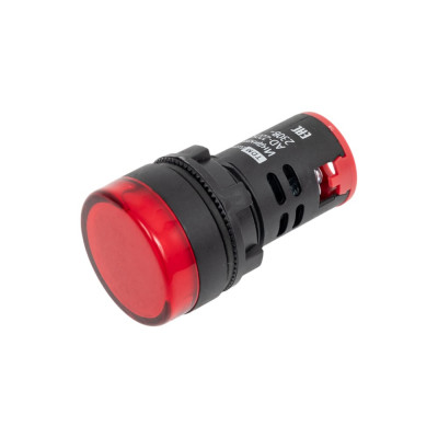 Лампа TDM ELECTRIC AD-22DS LED матрица, d22мм, красный, 230В SQ0702-0002