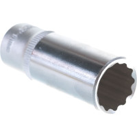 Головка торцевая 12-гранная глубокая (14 мм; L=50 мм; 1/4DR) ROCKFORCE RF-5295014(612)
