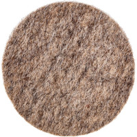 Насадка-круг войлочный/полугрубошерстный с липучкой 125х10 мм, 2 шт. АвтоDело 44061 10990