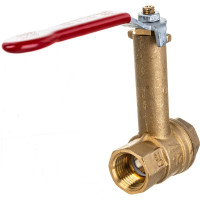 Шаровой кран с удлиненным штоком RUB 1/2 DN15 PN30, ВР-ВР, серия MILANO S.96, ручка S96D00