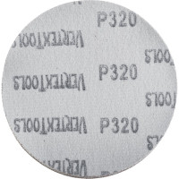 Круг абразивный под липучку (125 мм; Р320) Vertextools 12800-320