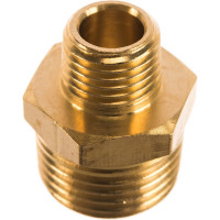 Соединитель резьбовой наруж. резьба 1/2x1/4 Эврика ER-MM08/04 935771